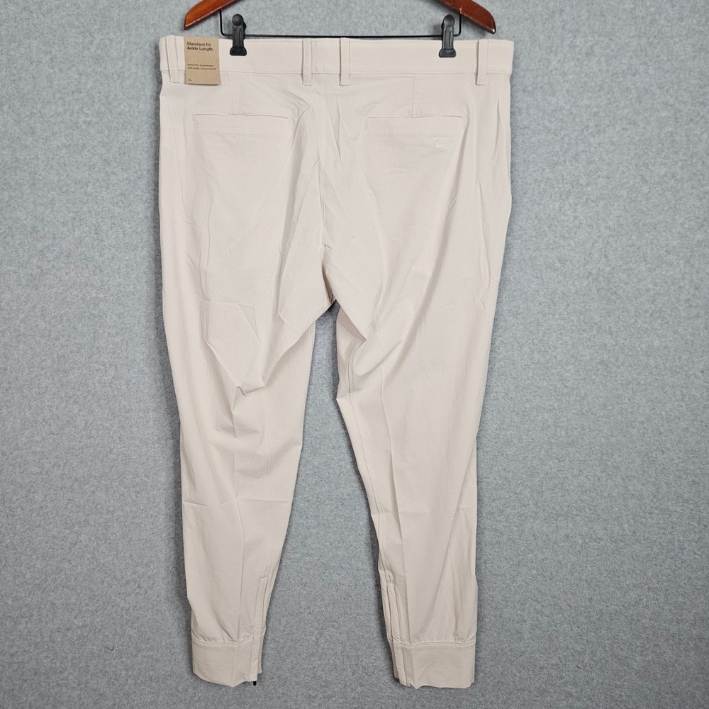 Nike Golf Mens Ankle Length Standard Fit Pants Light Bone FD5717-104 Size 38 New - Picture 6 of 9